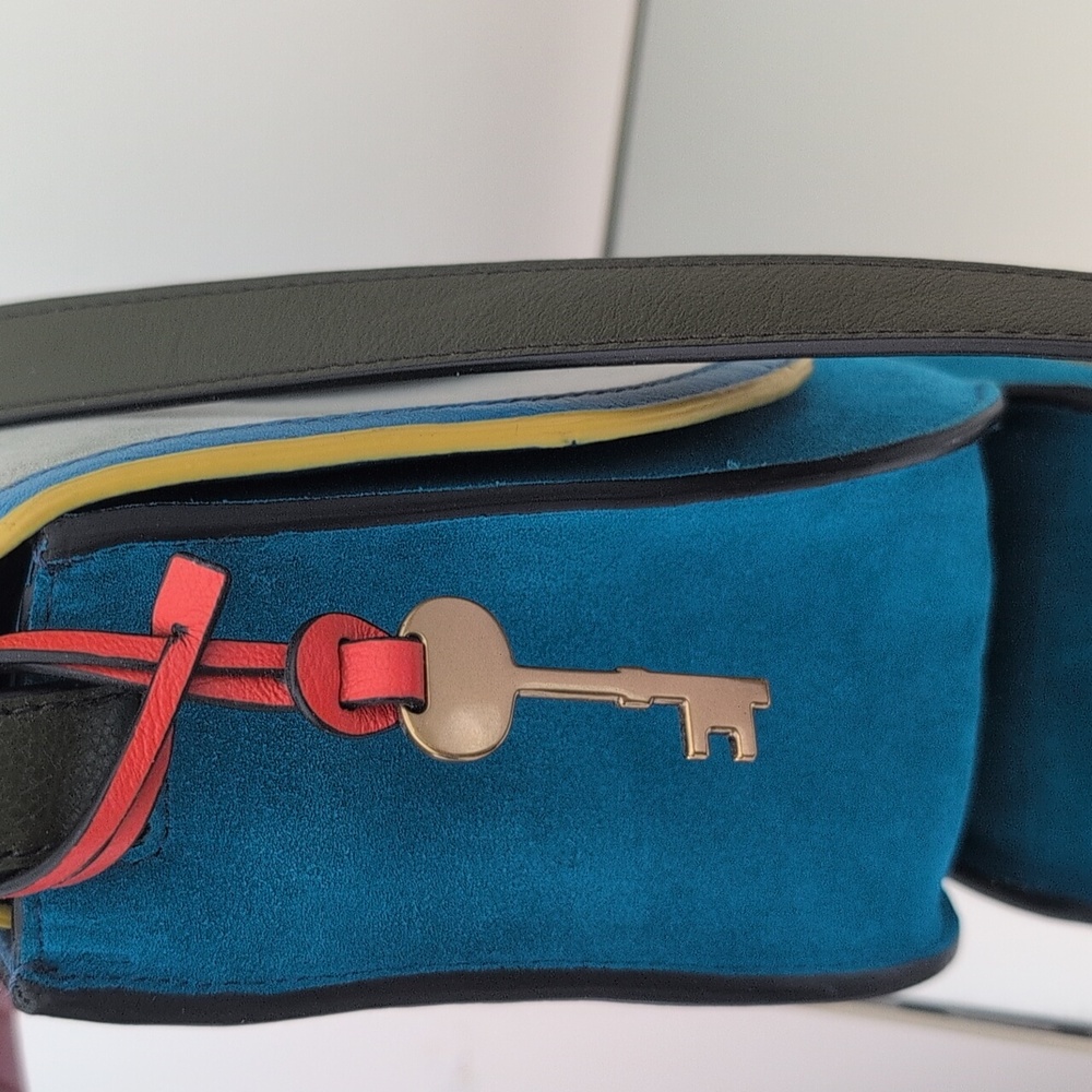 Fossil Suede Boho Small Crossbody Bag - Picture 8 of 10